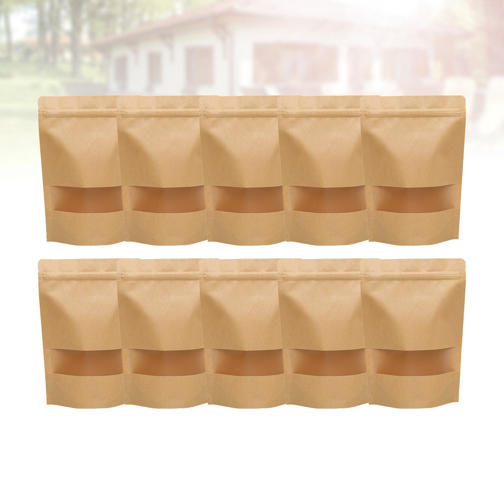 50Pcs Food Storage Kraft Paper - Food And Snacks ulasan dan harga