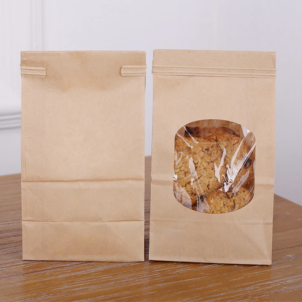 10Pcs Bakery Bags, Window Seal - Food Halloween Snacks ulasan dan harga