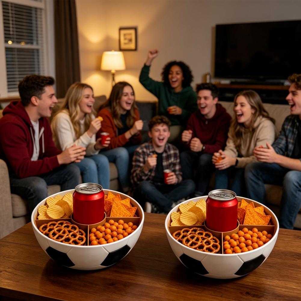 Food Grade Snack Bowl Football - Food Snacks Game ulasan dan harga