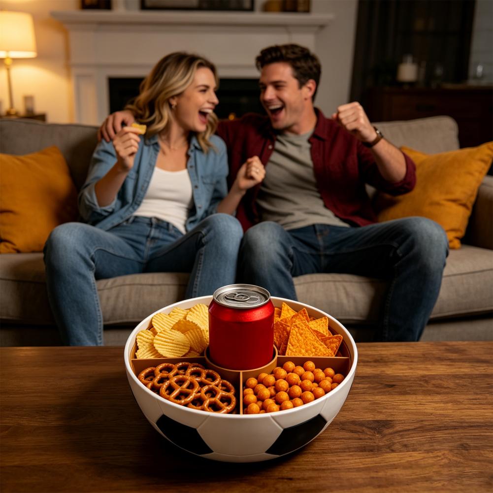 Food Grade Snack Bowl Football - Food Snacks Game ulasan dan harga
