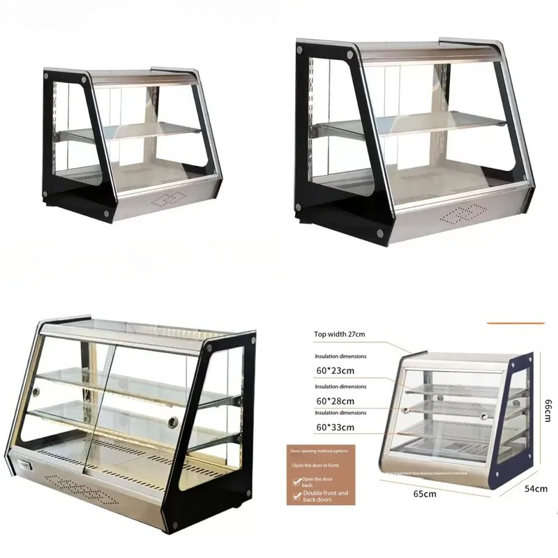 Commercial Glass Food Heating  - Snacks Food Warmer ulasan dan harga