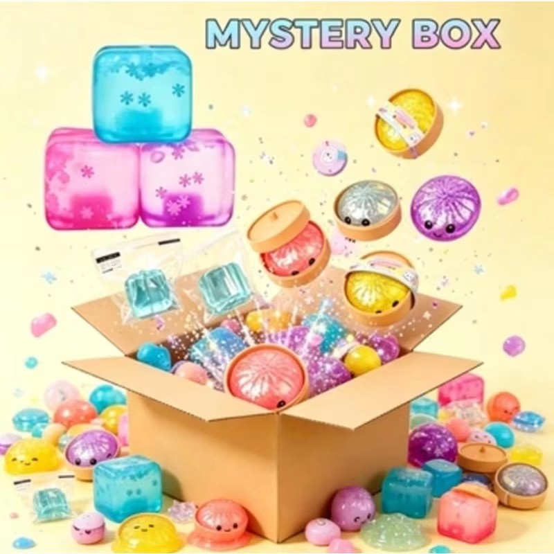 Sensory Squishy Blind Box Seri - Food And Snacks ulasan dan harga