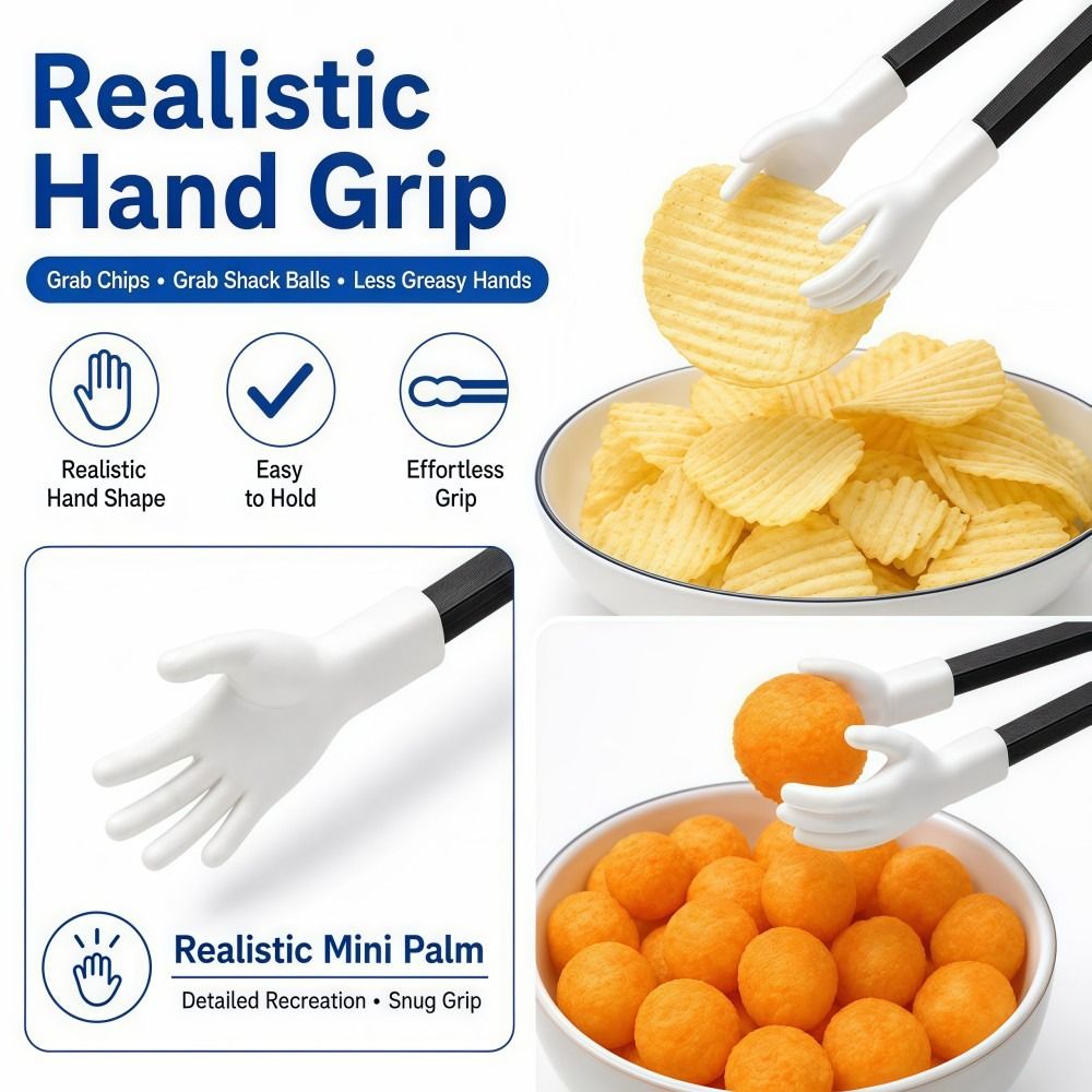 Novelty Reusable Finger Snack  - Food Snacks Game ulasan dan harga