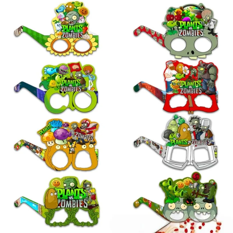 8pcs Plant Vs. Zombie Theme Pa - Zombie Snacks ulasan dan harga