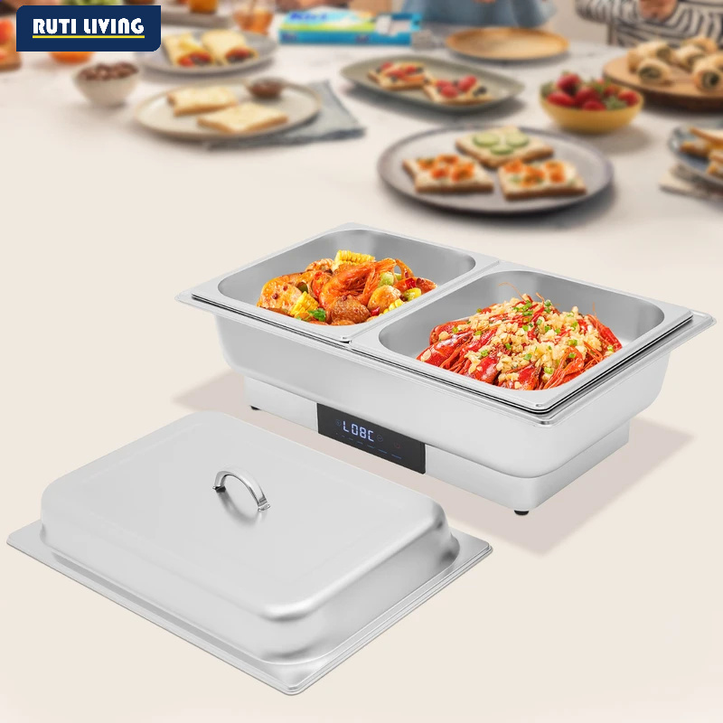 Electric Chafing Dish for Buff - Snacks Food Warmer ulasan dan harga