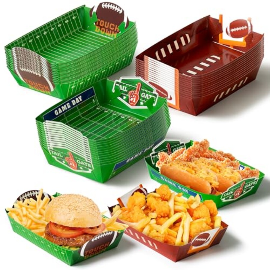Large Food Plates - 36Pcs Game - Food Snacks Game ulasan dan harga