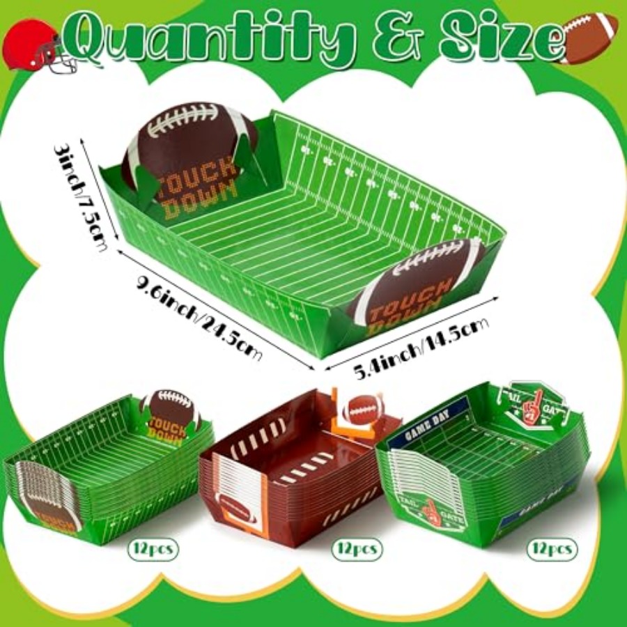 Large Food Plates - 36Pcs Game - Food Snacks Game ulasan dan harga