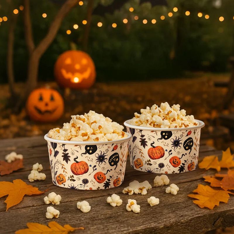 10/30/50Pcs Halloween Paper Bo - Food Halloween Snacks ulasan dan harga