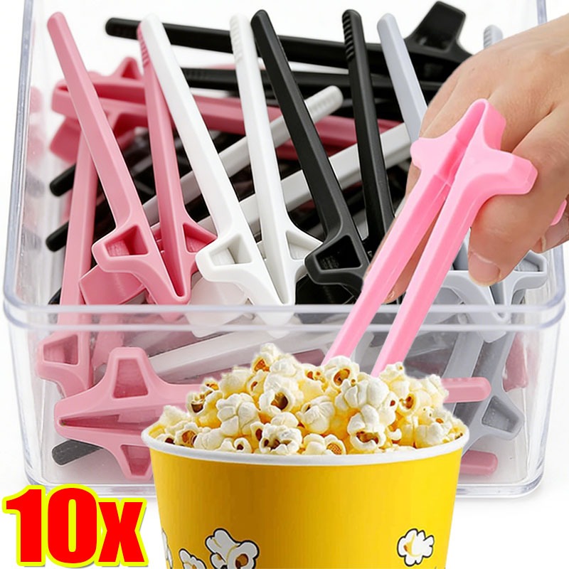 10/1PCS Lazy Fingers Chopstick - Food Snacks Game ulasan dan harga