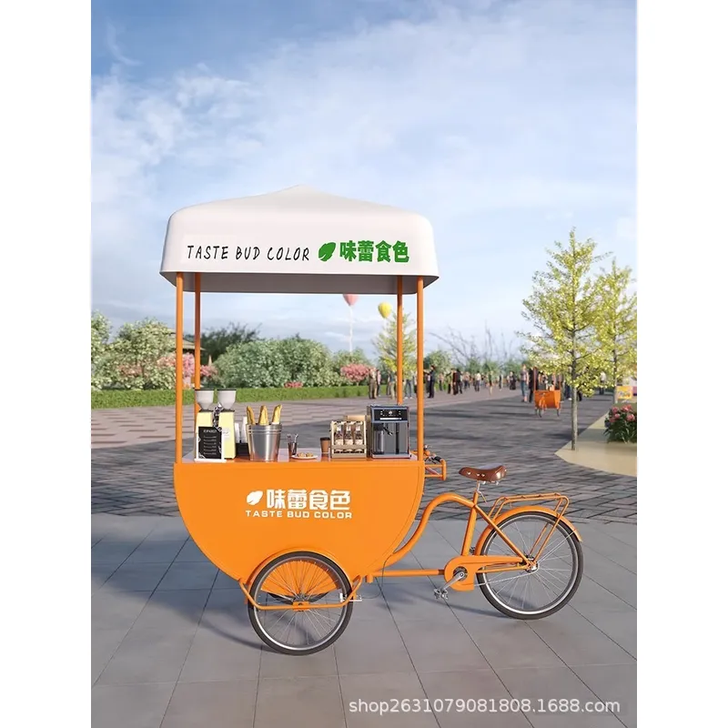 Outdoor Mobile Food Cart Snack - Food And Snacks ulasan dan harga