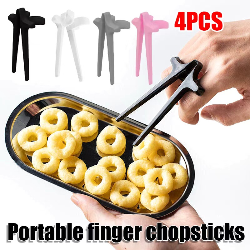 1PC Finger Chopsticks Game Con - Food Snacks Game ulasan dan harga