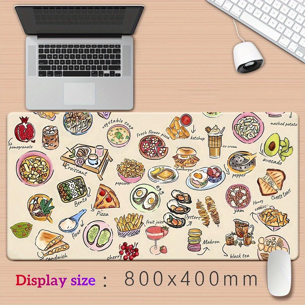 Large Mouse Pad Xxl Snacks Foo - Food Snacks Game ulasan dan harga
