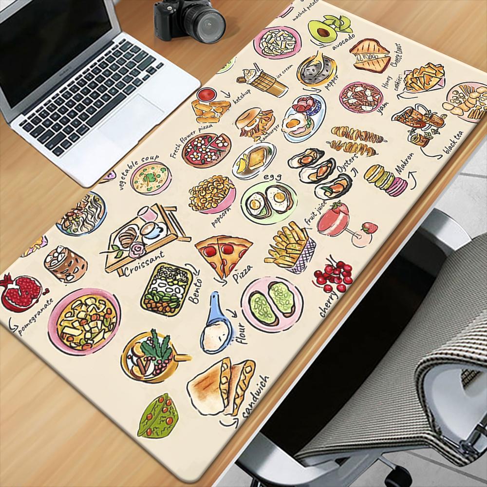 Large Mouse Pad Xxl Snacks Foo - Food Snacks Game ulasan dan harga