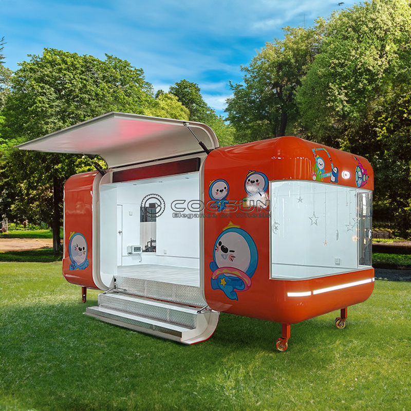 Street Mobile Food Trailer Piz - Food Snacks Catering ulasan dan harga