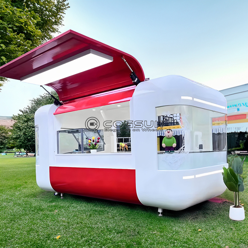 Street Mobile Food Trailer Piz - Food Snacks Catering ulasan dan harga