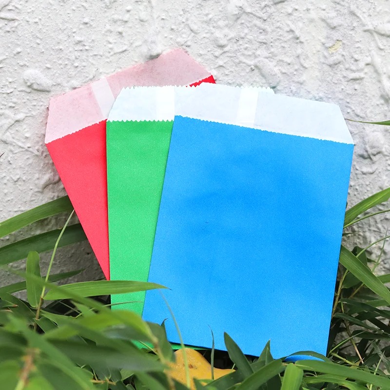 50/100pcs color Gift Kraft Pap - Food Snacks Gifts ulasan dan harga