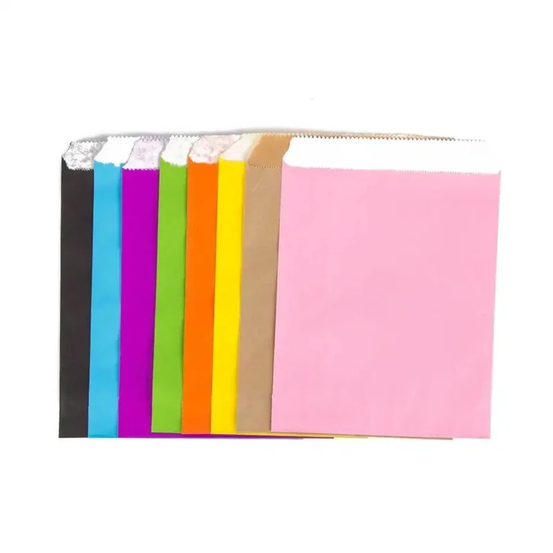 50/100pcs color Gift Kraft Pap - Food Snacks Gifts ulasan dan harga