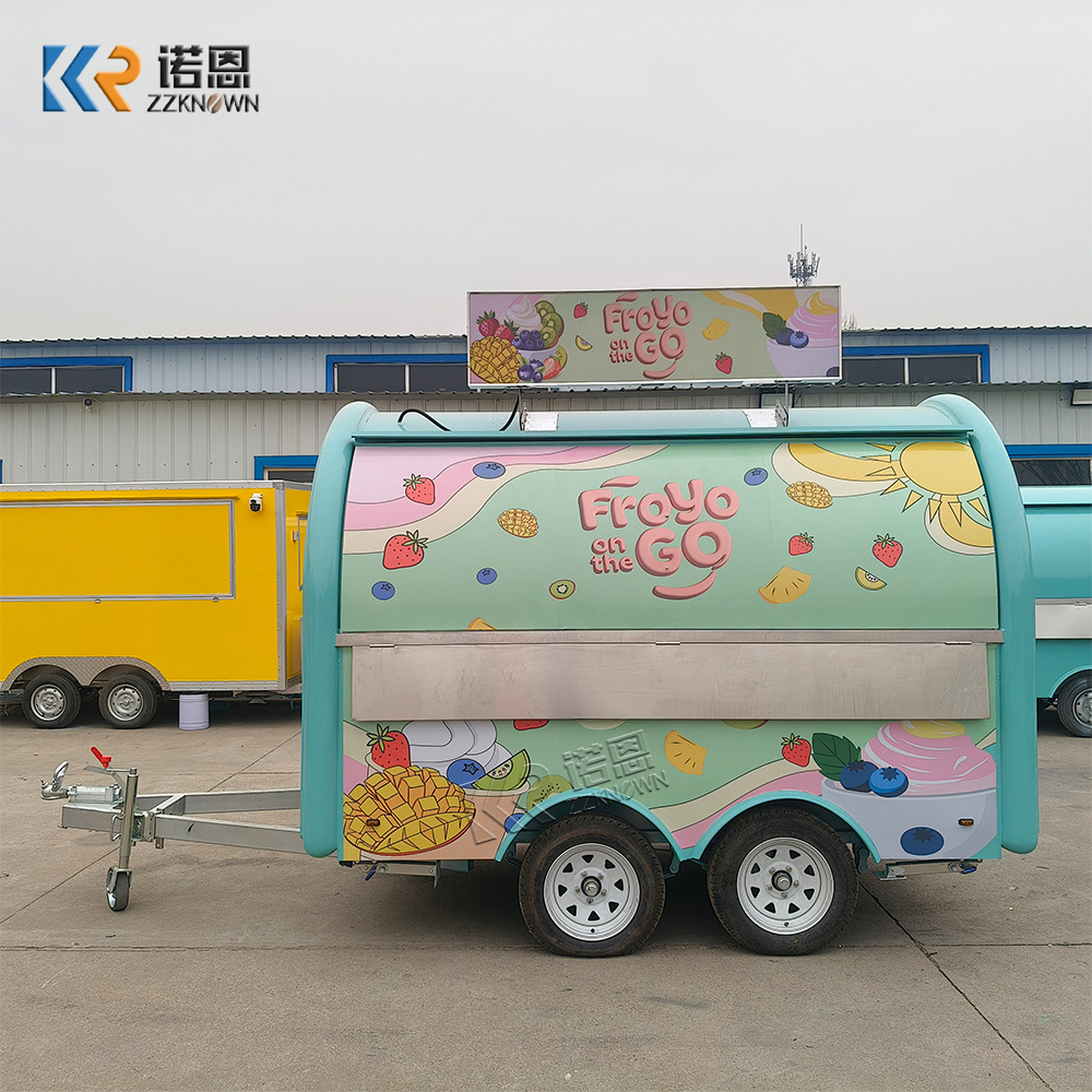 Custom Food Trailer Mobile Kit - Food Snacks Catering ulasan dan harga