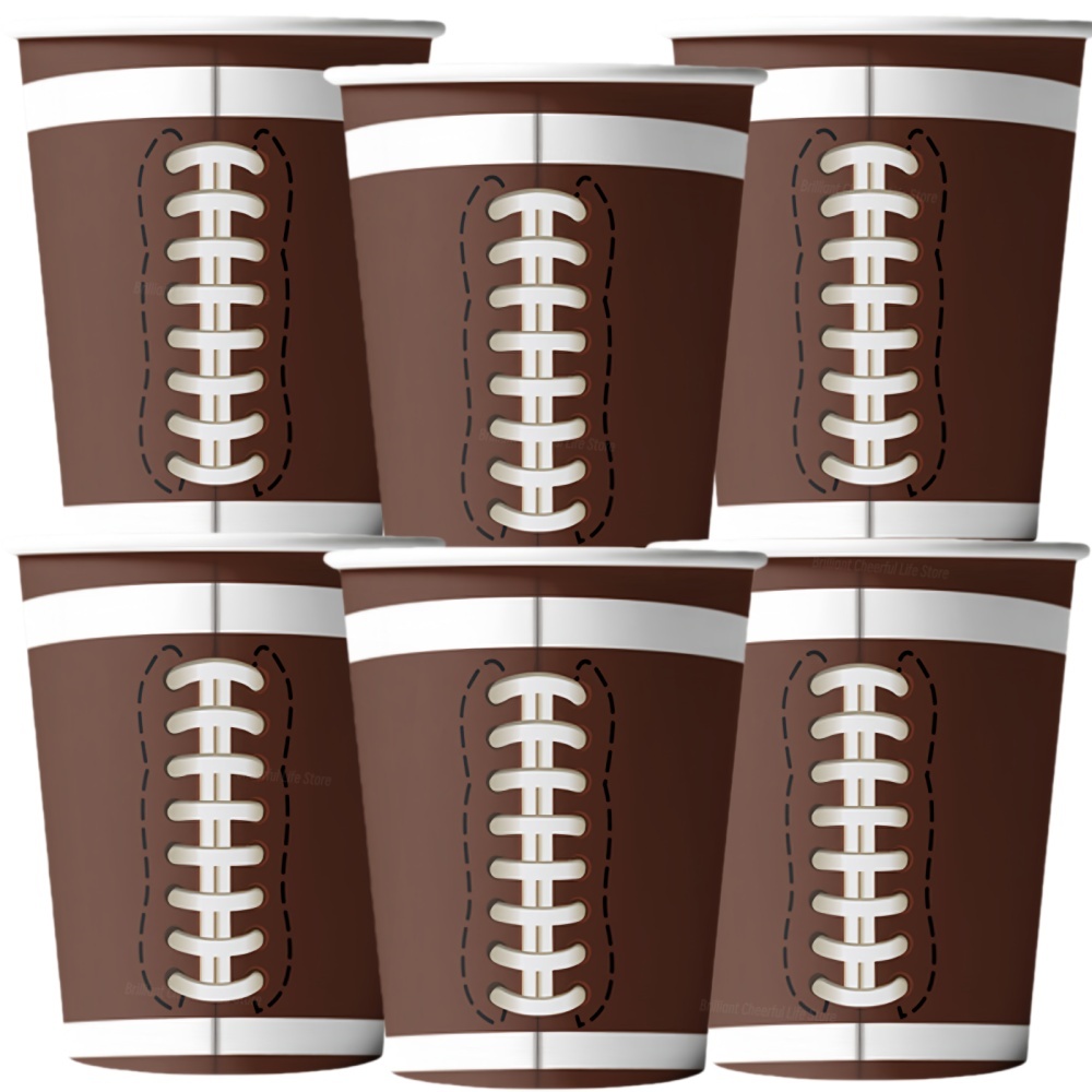 10/20/30Pcs 9oz America Footba - Food Snacks Game ulasan dan harga